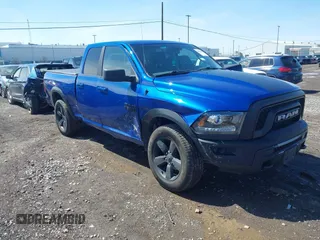 2019 Ram 1500 SLT z VIN 1C6RR7GG1KS666467, wystawiony jako IAAI lot #41962200 z przebiegiem 93 717 mil mil oraz . Historia ofert i sprzedaży dostępna na DreamBid. Obrazek 1.