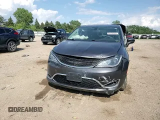 2018 Chrysler Pacifica Touring Plus with VIN 2C4RC1FG8JR365588, listed as a Copart auction lot 61787625 with 98,316 mi miles and Salvage title. Bid and sale history available at DreamBid. Image 14.