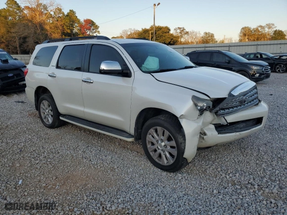 2016 Toyota Sequoia Platinum with VIN 5TDYY5G15GS063111, listed as a Copart auction lot 85991314 with 149,614 mi miles and Salvage Title. Bid and sale history available at carsss.com. Image 4.