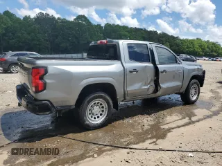 2023 Chevrolet Colorado 2WD Work Truck with VIN 1GCPSBEK1P1267893, listed as a Copart auction lot 56129665 with 19,225 mi miles and Salvage title. Bid and sale history available at DreamBid. Image 3.