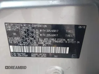 2018 Toyota RAV4 LE z VIN JTMBFREV7JJ250802, wystawiony jako IAAI lot #42578008 z przebiegiem 145 952 mil mil oraz . Historia ofert i sprzedaży dostępna na DreamBid. Obrazek 9.