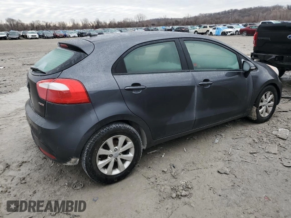2014 Kia Rio EX with VIN KNADN5A34E6333943, listed as a Copart auction lot 44386345 with 101,103 mi miles and Clean Title. Bid and sale history available at carsss.com. Image 3.