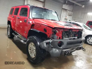 2006 Hummer H3 with VIN 5GTDN136768284402, listed as a Copart auction lot 48253275 with 247,733 mi miles and Salvage Title. Bid and sale history available at carsss.com. Image 4.