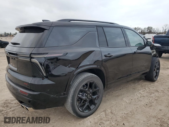 2024 Chevrolet Traverse FWD RS with VIN 1GNERLKS0RJ227571, listed as a Copart auction lot 43937755 with 1,645 mi miles and Salvage Title. Bid and sale history available at carsss.com. Image 3.
