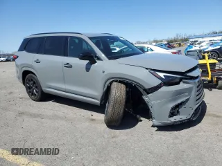 2024 Lexus TX 500h F Sport Premium z VIN 5TDABAB68RS004944, wystawiony jako Copart lot #53675445 z przebiegiem 6 394 mil mil oraz Szkoda całkowita • Salvage title. Historia ofert i sprzedaży dostępna na DreamBid. Obrazek 4.