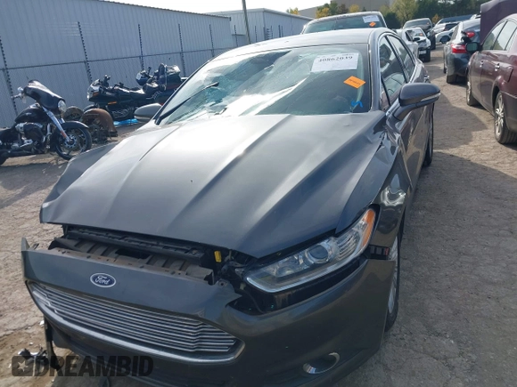 2015 Ford Fusion SE Hybrid with VIN 3FA6P0LUXFR266743, listed as a IAAI auction lot 40862039 with 116,610 mi miles. Bid and sale history available at carsss.com. Image 12.