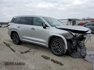 2024 Lexus TX with VIN 5TDAAAB61RS015089, listed as a Copart auction lot 42247005 with 1,790 mi miles and Salvage Title. Bid and sale history available at carsss.com. Image 4.