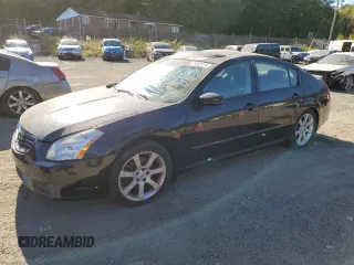 2008 Nissan Maxima 3.5 SE with VIN 1N4BA41E48C827541, listed as a Copart auction lot 76682744 with 0 mi miles and Salvage Title. Bid and sale history available at carsss.com. Image 1.
