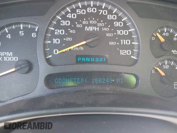 2003 Chevrolet Tahoe LS с VIN 1GNEC13T03R104147, выставлен на аукционе IAAI как лот 42100263 с пробегом 188 249 миль миль и . История ставок и продаж доступна на DreamBid. Изображение 7.