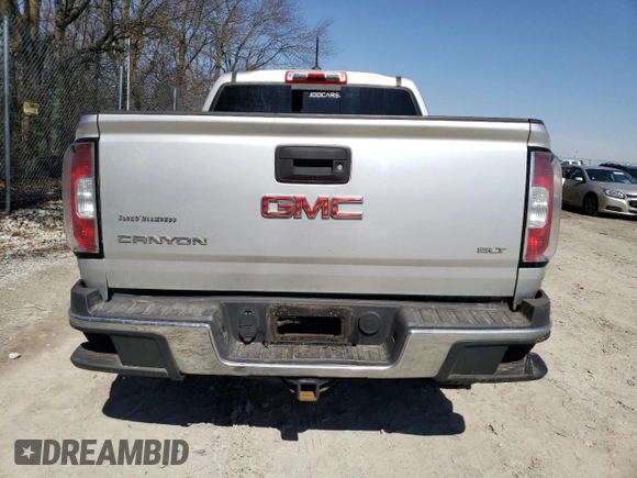 2016 GMC Canyon 4WD SLT with VIN 1GTG6DE31G1165230, listed as a Copart auction lot 48690515 with 201,161 mi miles and Salvage Title. Bid and sale history available at carsss.com. Image 6.