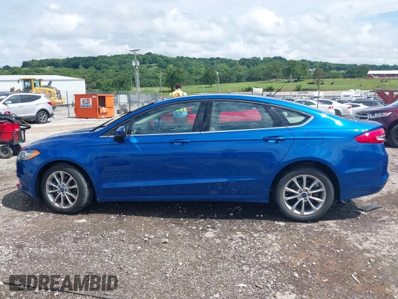 2017 Ford Fusion SE with VIN 3FA6P0H7XHR219184, listed as a IAAI auction lot 42469809 with 45,499 mi miles and . Bid and sale history available at DreamBid. Image 15.