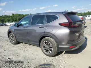 2021 Honda CR-V EX-L z VIN 2HKRW2H86MH664923, wystawiony jako Copart lot #56902645 z przebiegiem 43 537 mil mil oraz Szkoda całkowita • Salvage title. Historia ofert i sprzedaży dostępna na DreamBid. Obrazek 2.