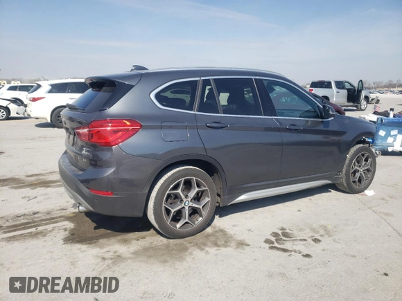 2018 BMW X1 sDrive28i with VIN WBXHU7C32J3H42508, listed as a Copart auction lot 50634735 with 96,713 mi miles and Salvage Title. Bid and sale history available at carsss.com. Image 3.