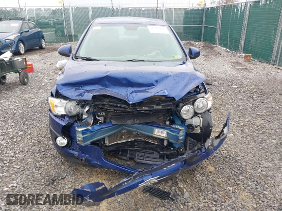 2013 Chevrolet Sonic LT with VIN 1G1JC5SH9D4251652, listed as a IAAI auction lot 41795018 with 45,268 mi miles and . Bid and sale history available at DreamBid. Image 12.