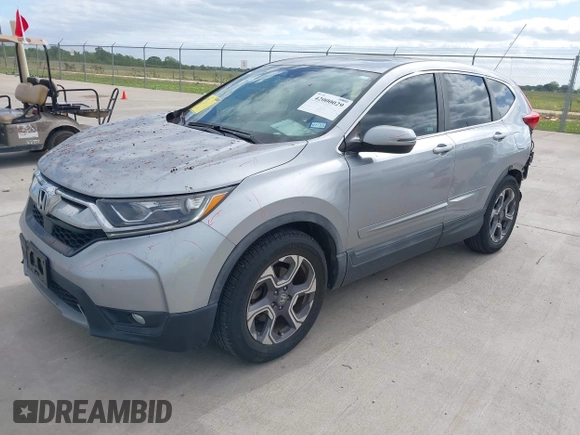 2018 Honda CR-V EX with VIN 7FARW1H57JE030874, listed as a IAAI auction lot 42000029 with 44,445 mi miles and . Bid and sale history available at carsss.com. Image 18.