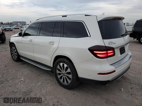 2018 Mercedes-Benz GLS 450 with VIN 4JGDF6EE9JB021292, listed as a Copart auction lot 78648443 with 65,722 mi miles and . Bid and sale history available at DreamBid. Image 2.