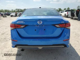 2021 Nissan Sentra SR with VIN 3N1AB8DV1MY241227, listed as a Copart auction lot 53660115 with 65,696 mi miles and Salvage Title. Bid and sale history available at carsss.com. Image 6.