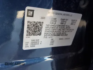 2021 Cadillac XT4 FWD Premium Luxury z VIN 1GYFZCR43MF021302, wystawiony jako Copart lot #41668755 z przebiegiem 46 047 mil mil oraz Szkody całkowita. Historia ofert i sprzedaży dostępna na DreamBid. Obrazek 14.
