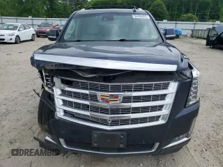 2018 Cadillac Escalade ESV Premium Luxury with VIN 1GYS4JKJ4JR113630, listed as a Copart auction lot 56296265 with 76,556 mi miles and Salvage title. Bid and sale history available at DreamBid. Image 5.