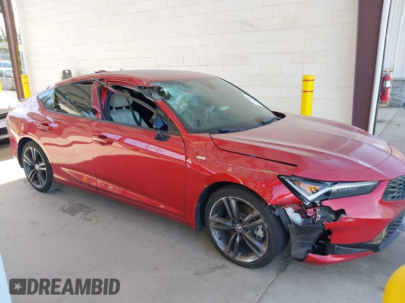 2023 Acura Integra w/A-Spec Package with VIN 19UDE4H3XPA017449, listed as a IAAI auction lot 42042050 with 37,062 mi miles and . Bid and sale history available at DreamBid. Image 12.