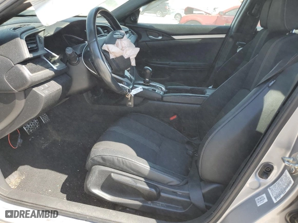 2019 Honda Civic Sedan Sport with VIN 19XFC2F84KE004329, listed as a Copart auction lot 51074075 with 0 mi miles and Salvage Title. Bid and sale history available at carsss.com. Image 7.