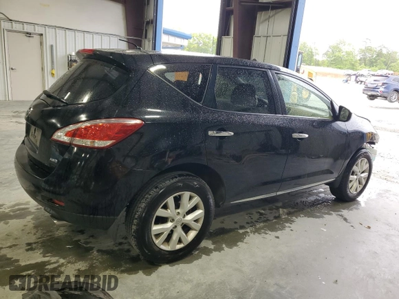 2013 Nissan Murano SV with VIN JN8AZ1MW5DW304060, listed as a Copart auction lot 55340715 with 119,532 mi miles and Salvage title. Bid and sale history available at DreamBid. Image 3.
