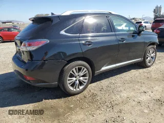 2013 Lexus RX 350 with VIN 2T2BK1BA0DC199184, listed as a Copart auction lot 46454735 with 280,810 mi miles and Salvage Title. Bid and sale history available at carsss.com. Image 3.