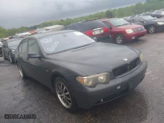 2004 BMW 7 Series 745i with VIN WBAGL63444DP70043, listed as a IAAI auction lot 41982697 with 188,931 mi miles. Bid and sale history available at carsss.com. Image 1.