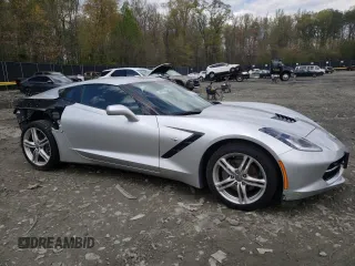 2017 Chevrolet Corvette 3LT z VIN 1G1YF2D78H5114503, wystawiony jako Copart lot #53100385 z przebiegiem 19 329 mil mil oraz Szkoda całkowita • Salvage title. Historia ofert i sprzedaży dostępna na DreamBid. Obrazek 4.