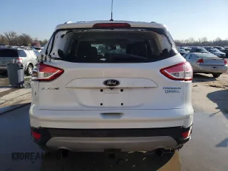 2013 Ford Escape Titanium with VIN 1FMCU0J97DUB50714, listed as a Copart auction lot 50343635 with 154,192 mi miles and Salvage Title. Bid and sale history available at carsss.com. Image 6.