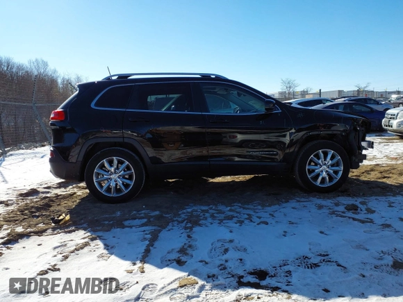 2017 Jeep Cherokee Limited with VIN 1C4PJMDS2HW636670, listed as a IAAI auction lot 41334870 with 122,973 mi miles. Bid and sale history available at carsss.com. Image 13.
