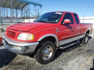 1998 Ford F-150 XL with VIN 1FTDX18W5WNA01779, listed as a Copart auction lot 86859434 with 293,706 mi miles and Salvage Title. Bid and sale history available at carsss.com. Image 1.