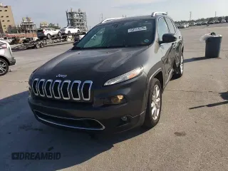 2016 Jeep Cherokee Limited with VIN 1C4PJLDS3GW320252, listed as a Copart auction lot 53717275 with 56,793 mi miles and Salvage title. Bid and sale history available at DreamBid. Image 14.