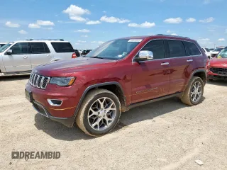 2020 Jeep Grand Cherokee Limited with VIN 1C4RJFBG7LC267074, listed as a Copart auction lot 59626955 with 130,464 mi miles and Salvage title. Bid and sale history available at DreamBid. Image 1.