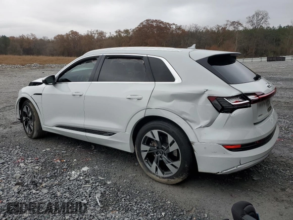 2021 Audi e-tron Premium Plus with VIN WA1LAAGE7MB015990, listed as a Copart auction lot 85205754 with 37,070 mi miles and Salvage Title. Bid and sale history available at DreamBid. Image 2.