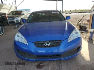 2011 Hyundai Genesis Coupe with VIN KMHHT6KD9BU054742, listed as a Copart auction lot 42587585 with 101,310 mi miles and Salvage title. Bid and sale history available at DreamBid. Image 5.