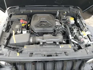 2023 Jeep Wrangler Sport S with VIN 1C4HJXDN1PW596242, listed as a Copart auction lot 82020314 with 30,061 mi miles and Salvage title. Bid and sale history available at DreamBid. Image 12.