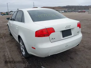 2005 Audi A4 2.0T with VIN WAUDF68E85A471170, listed as a IAAI auction lot 41721089 with 105,307 mi miles. Bid and sale history available at carsss.com. Image 6.