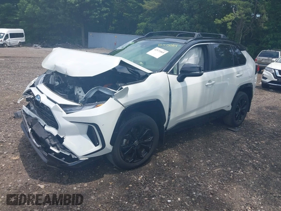 2022 Toyota RAV4 Hybrid XSE with VIN JTME6RFV2ND528229, listed as a IAAI auction lot 42573569 with 40,577 mi miles and . Bid and sale history available at DreamBid. Image 18.