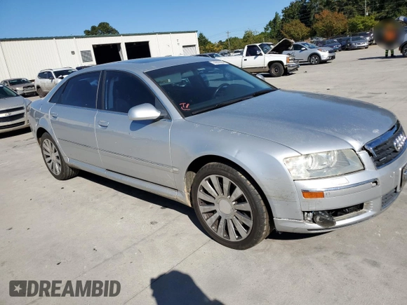 2004 Audi A8 z VIN WAUML44E74N006406, wystawiony jako Copart lot #74607684 z przebiegiem 173 857 mil mil oraz Szkoda całkowita • Salvage title. Historia ofert i sprzedaży dostępna na DreamBid. Obrazek 4.