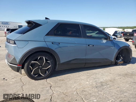 2024 Hyundai Ioniq 5 SEL with VIN KM8KN4DE3RU270784, listed as a Copart auction lot 57637565 with 12,557 mi miles and Salvage title. Bid and sale history available at DreamBid. Image 3.