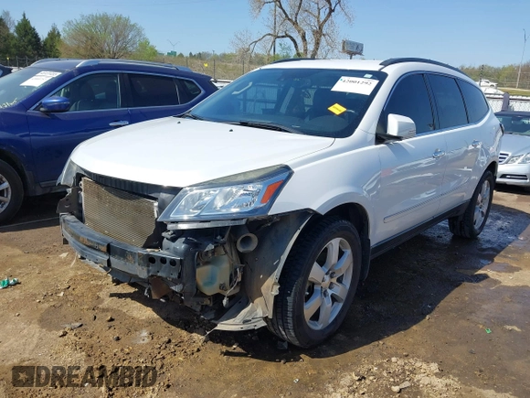 2016 Chevrolet Traverse LTZ z VIN 1GNKRJKDXGJ265413, wystawiony jako IAAI lot #42001292 z przebiegiem 157 129 mil mil oraz . Historia ofert i sprzedaży dostępna na DreamBid. Obrazek 19.