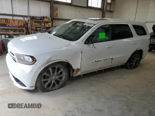2018 Dodge Durango GT with VIN 1C4RDJDG7JC451967, listed as a Copart auction lot 46868035 with 107,854 mi miles and Salvage title. Bid and sale history available at DreamBid. Image 1.
