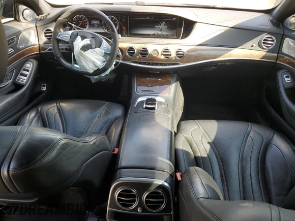 2016 Mercedes-Benz S-Class AMG S 63 with VIN WDDUG7JB7GA230120, listed as a Copart auction lot 70949214 with 112,697 mi miles and Salvage Title. Bid and sale history available at carsss.com. Image 8.