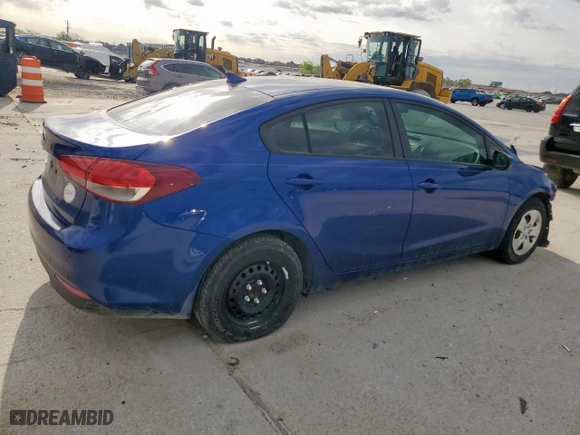 2018 Kia Forte LX with VIN 3KPFK4A76JE189026, listed as a Copart auction lot 50197595 with 32,855 mi miles and Salvage Title. Bid and sale history available at carsss.com. Image 3.