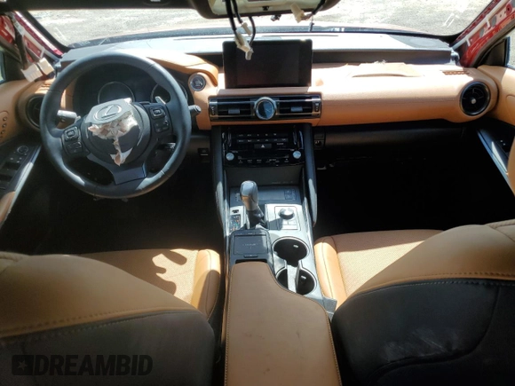 2023 Lexus IS 300 с VIN JTHDA1D2XP5126152, выставлен на аукционе Copart как лот 58768545 с пробегом Не указан миль и На запчасти • Non repairable. История ставок и продаж доступна на DreamBid. Изображение 8.