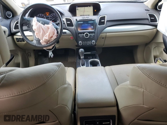 2018 Acura RDX Technology with VIN 5J8TB3H5XJL002817, listed as a Copart auction lot 59493895 with 107,378 mi miles and Salvage title. Bid and sale history available at DreamBid. Image 8.