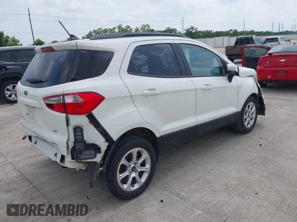 2018 Ford EcoSport SE z VIN MAJ3P1TE3JC238906, wystawiony jako IAAI lot #42312847 z przebiegiem 94 049 mil mil oraz . Historia ofert i sprzedaży dostępna na DreamBid. Obrazek 4.