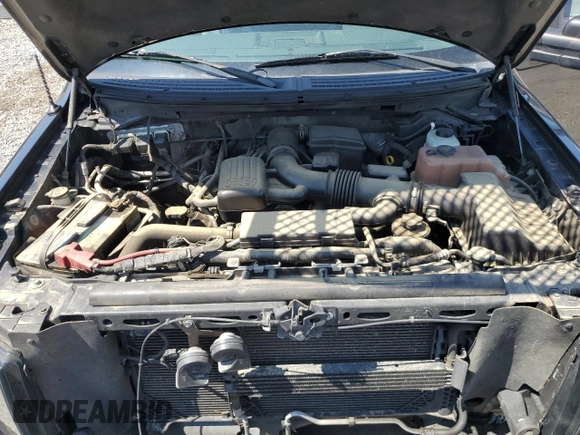 2010 Ford F-150 XL with VIN 1FTFW1EV4AFD85533, listed as a Copart auction lot 53911015 with 152,980 mi miles and Clean title. Bid and sale history available at DreamBid. Image 11.