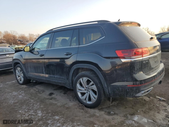 2021 Volkswagen Atlas 3.6L V6 SE w/Technology with VIN 1V2HR2CA2MC564468, listed as a Copart auction lot 41998125 with 69,795 mi miles and Salvage Title. Bid and sale history available at carsss.com. Image 2.